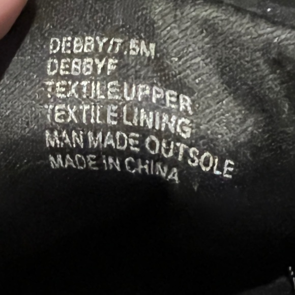 Thalia Sodi - DEBBY - Hidden Wedge Black Lace Up sneaker size 7.5 - Picture 4 of 5